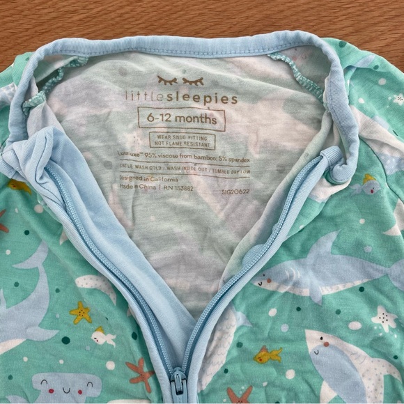 Little Sleepies Shark Soirée Zippy - Picture 3 of 4